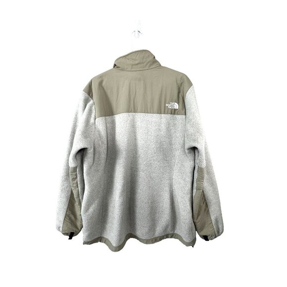 North Face Denali Fleece Jacket XXL Ivory Khaki Neutral Outdoor Cozycore Cabin - Picture 3 of 16